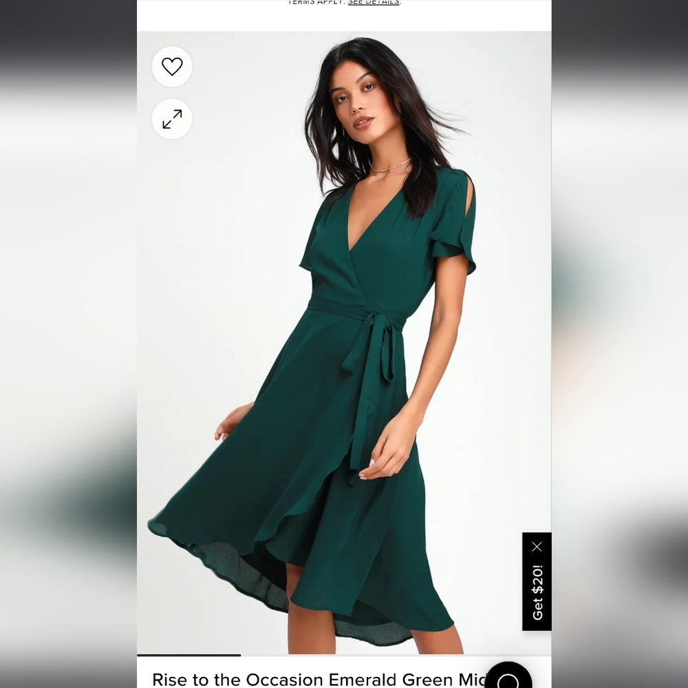 Lulus Rise to the Occasion dress small